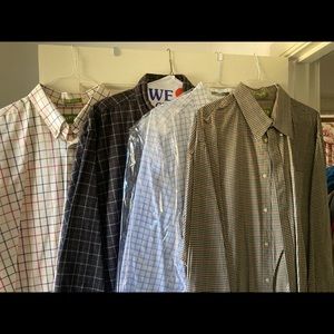 Lot Orvis XXL LS Shirts 4 EUC